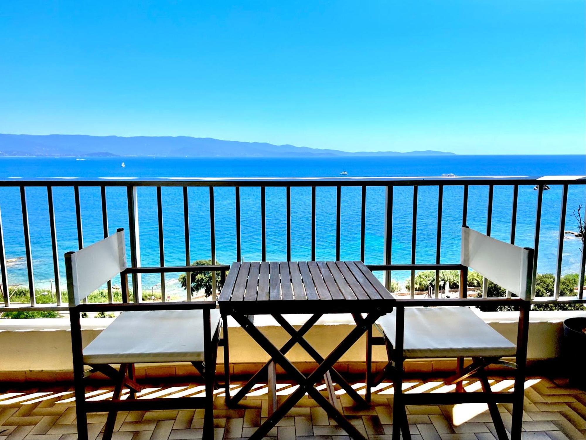 Appartement Avec Magnifique Vue Mer Ajaccio  Exterior foto